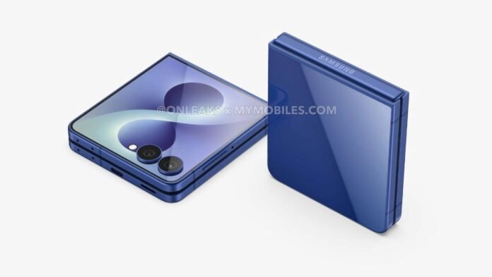 Galaxy Z Flip 8 randări CAD