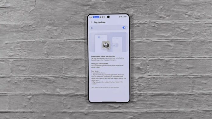 Samsung Tap to share