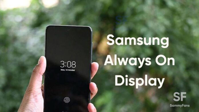 Samsung-Always on Display Samsung-Always on Display