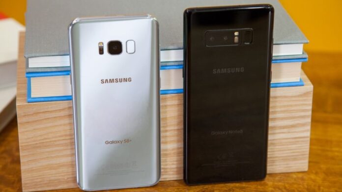 Galaxy S8 and Galaxy note 8