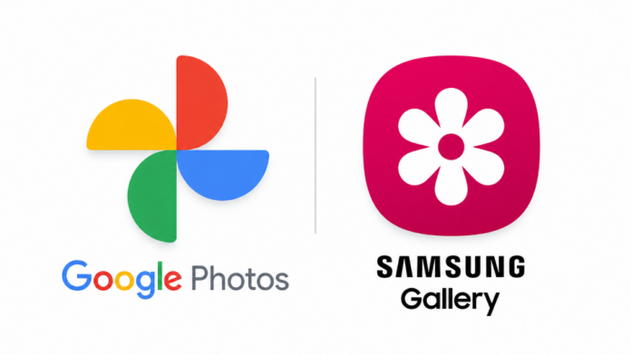Samsung gallery Google Foto Samsung gallery Google Foto